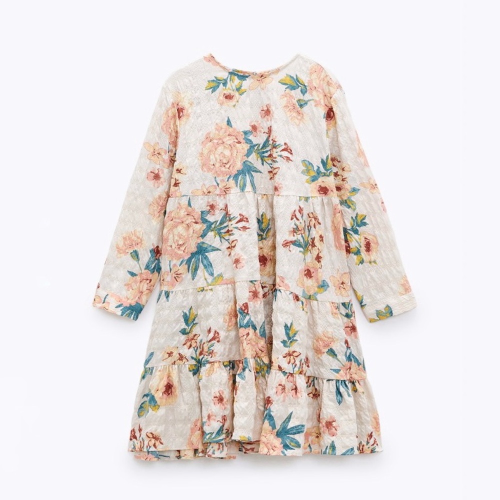 Zara Floral Print Dress - NWT